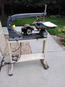 lot 316 image: Delta Rockwell Scroll Saw