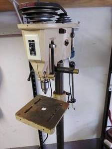 lot 318 image: General Electric Drill Press
