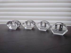 lot 258 image: Four Oleg Cassini Votive Holders