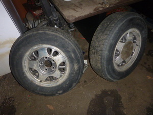 lot 14 image: Set of 2 Tires on Rims