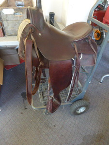 lot 34 image: Horse Saddle