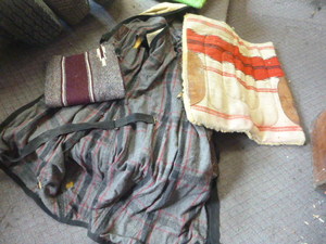lot 40 image: Horse Blanket and Saddle Pads