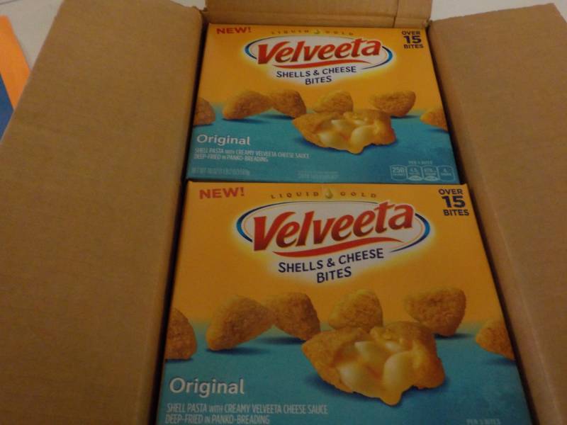 lot 309 image: Case of frozen Velveeta Shells and ...