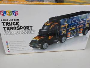 lot 7 image: Truck Transport Car Carrier with ca...