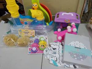 lot 20 image: Baby Supplies and toys...