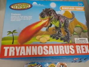 lot 27 image: Toysery Tyrannosaurus Rex and Kinet...