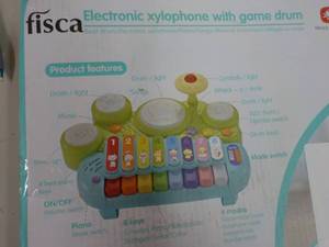 lot 34 image: Fisca Electronic Xylophone with Gam...