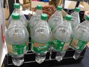 lot 43 image: Case of 8 - 2 liter Bottles Sprite ...