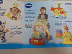 lot 46 image: Vtech Sit - to- Stand Learning Walk...