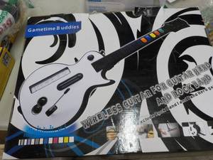 lot 81 image: Game Time Buddies Wireless Guitar f...
