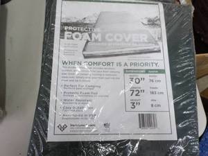 lot 195 image: Green Protect Foam Cover 30 x 72x 3...