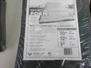 lot 196 image: Green Protect Foam Cover 30 x 72x 3...
