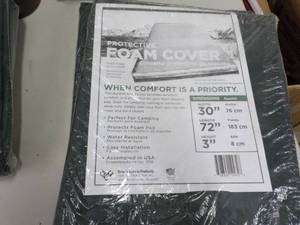 lot 197 image: Green Protect Foam Cover 30 x 72x 3...