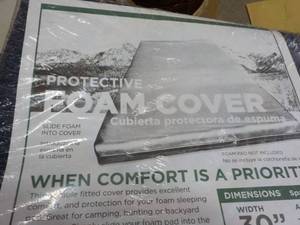 lot 201 image: Blue Protective Foam Cover 30 x 72 ...