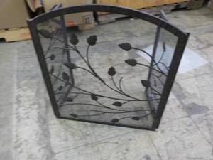 lot 209 image: Metal Fireplace Screen...
