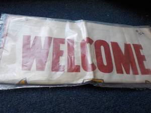 lot 222 image: Welcome AFA Banner...