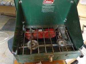 lot 227 image: Coleman Camp Stove...