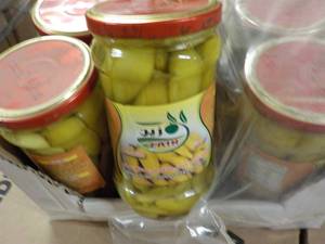 lot 271 image: 8 - 6 packs Whole Green Peppers Pic...