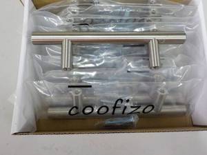lot 275 image: 10 CupBoard polished silver Handles...