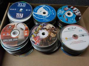 lot 277 image: 300 or so DVDs, Games, Audio Books ...