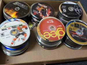 lot 278 image: 300 or so DVDs, Games, Audio Books ...