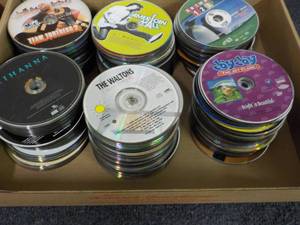 lot 280 image: 300 or so DVDs, Games, Audio Books ...