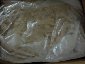 lot 298 image: 16 lb. Box of Frozen Egg Noodles...