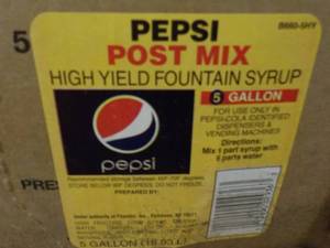 lot 352 image: Pepsi 5 Gallon Post Mix High Yield ...
