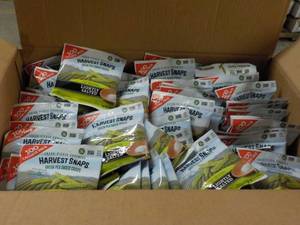 lot 375 image: Case of 180 .75 oz Harvest Snaps b...