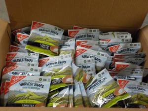 lot 379 image: Case of 180 .75 oz Harvest Snaps b...