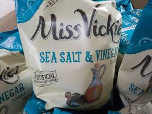 lot 381 image: Case of 64 1.37 oz Miss Vickies Sea...