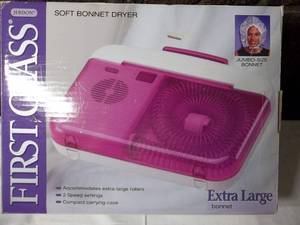 lot 22 image: Soft Bonnet Dryer New In Box