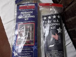 lot 24 image: Patriotic Flag Kits