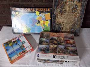 lot 36 image: Jigsaw Puzzles