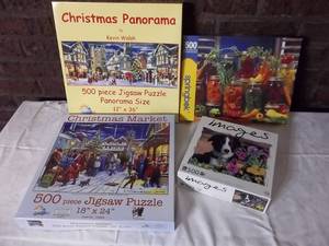 lot 63 image: Jigsaw Puzzles
