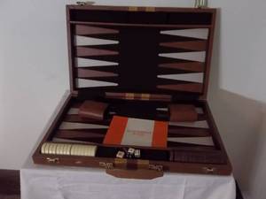 lot 93 image: Backgammon Set