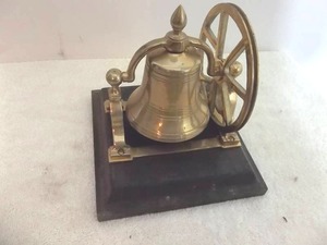 lot 126 image: 3-12 Brass Bell