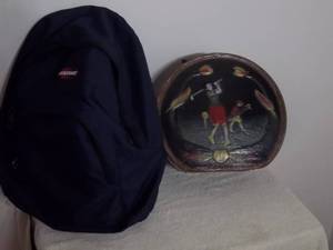 lot 139 image: Leather Case With Back Pack