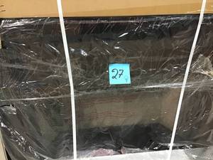lot 27 image: PROCOM 36 in. Ventless Gas Firebox Insert (NOT USED) & STYLEWELL ALBURY FIREPLACE SEE PICS