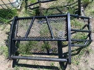 lot 7 image: Ranch Hand Truck Grill Guard $600-$800 retail   (approx 35 high 78 wide)
