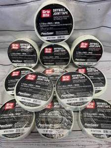 lot 21 image: Lot of 12 Drywall Joint Tape 1 78 x 300 ($155 retail)