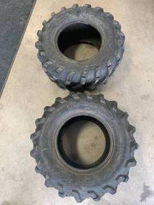 lot 33 image: Set of 2 Angla MT 26 x 11.00-12 Tires of Gator ATV