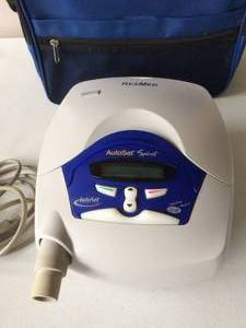 lot 72 image: $$$$ Resmed Cpap Autoset Spirit Machine With Carrying Case - Working Condition This Looks to be Like New Or Very Little Use 