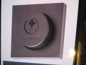 lot 2 image: Halifax iron Black Deadbolt Square ...