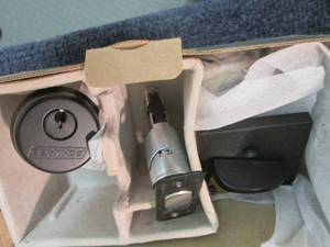 lot 6 image: SchlageSingle Cylinder Deadbolt ope...