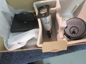 lot 7 image: SchlageSingle Cylinder Deadbolt ope...