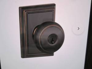 lot 37 image: Schlage Andover Knob with Addison T...