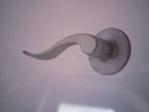 lot 42 image: Kwikset Layton Passage Door Lever S...