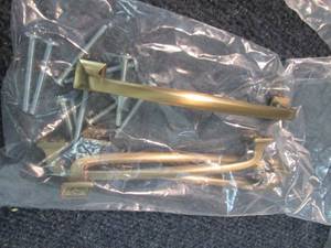 lot 53 image: 14 Franklin Brass  Cabinet Pull 5 i...