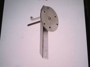 lot 62 image: 2 Franklin Brass Wall Grab Bar Anch...